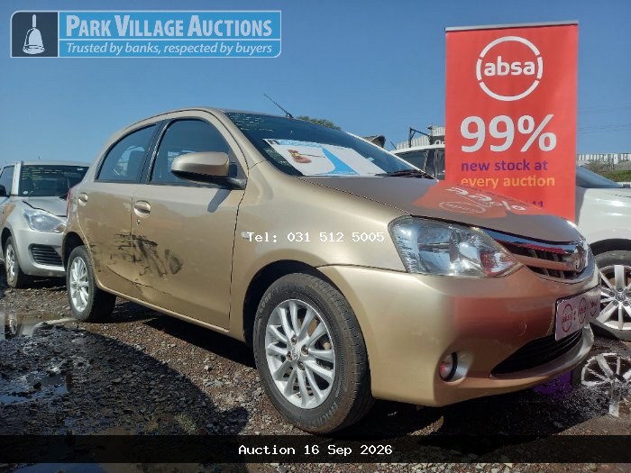 2017 TOYOTA ETIOS CROSS 1.5 XS 5DR (ODO : 195868)