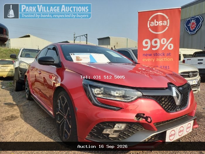 2020 RENAULT MEGANE IV RS 280 CUP 5DR (ODO : 105769)