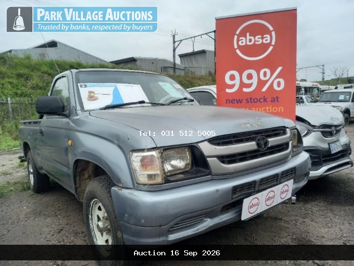 2003 TOYOTA HILUX 2000 PU SC (ODO : 280607)