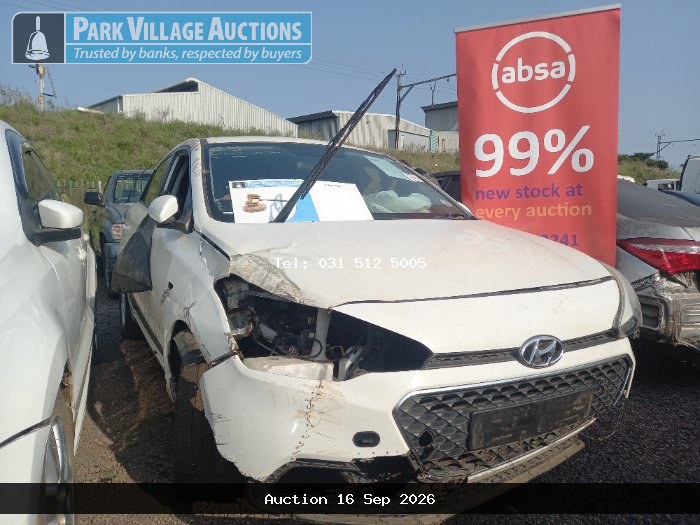 2018 HYUNDAI I20 1.2 MOTION (ODO : NIL)