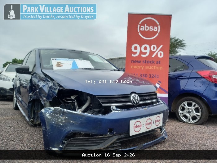 2024 VOLKSWAGEN POLO VIVO 1.4 TRENDLINE 5DR (ODO : NIL)