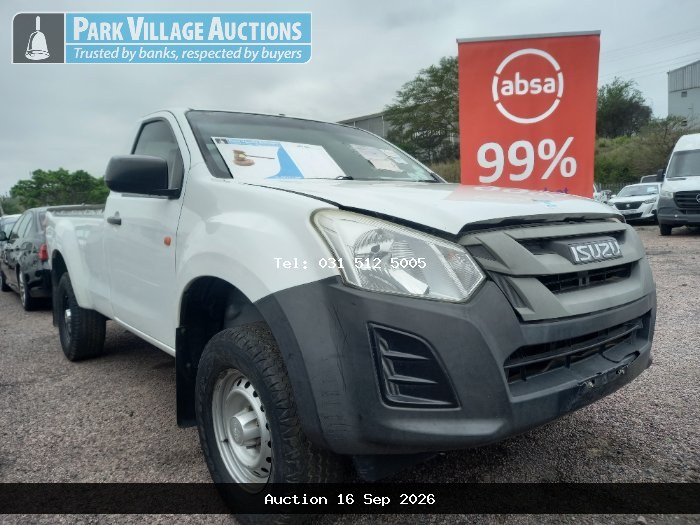 2019 ISUZU D-MAX 250 HO FLEETSIDE SAFETY SC PU (ODO : NIL)
