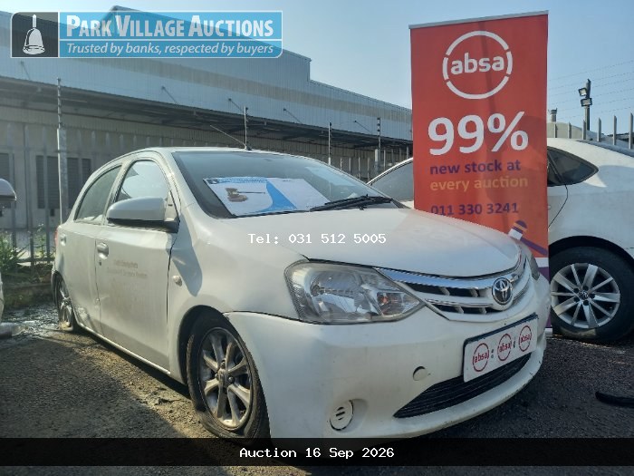 2020 TOYOTA ETIOS 1.5 XI 5DR (ODO : 102797)