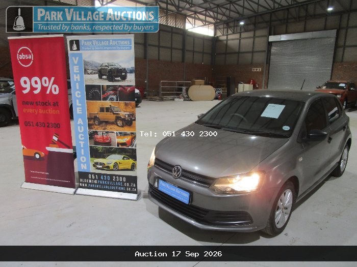 2022 VOLKSWAGEN POLO VIVO 1.4 TRENDLINE 5DR (ODO : 69837)