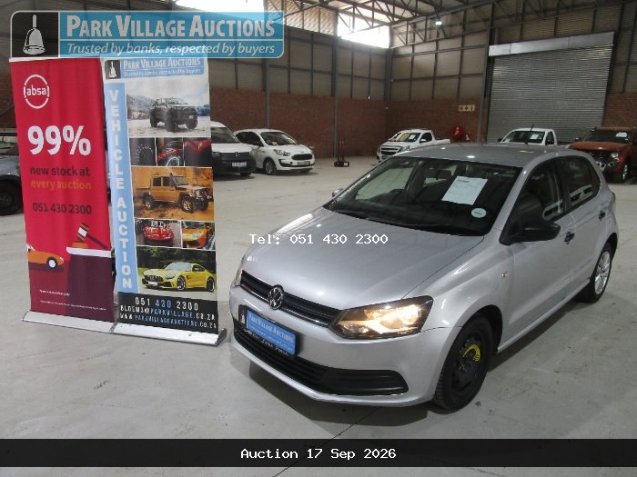 2023 VOLKSWAGEN POLO VIVO 1.4 TRENDLINE 5DR (ODO : 73067)
