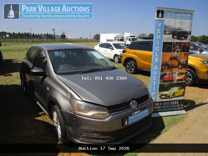2020 VOLKSWAGEN POLO VIVO 1.4 TRENDLINE 5DR (ODO : 125687)
