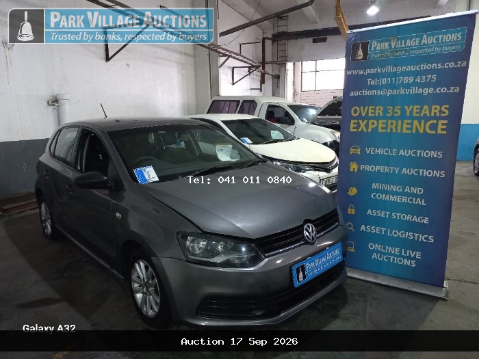 2018 VOLKSWAGEN POLO VIVO 1.4 TRENDLINE 5DR (ODO : 192005)