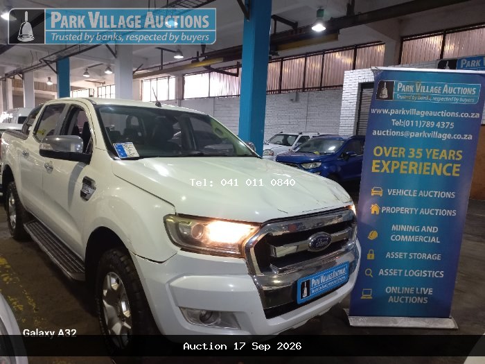 2017 FORD RANGER 3.2 TDCI XLT AT PU DC (ODO : 209216)