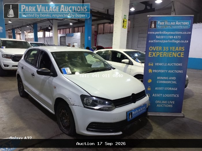 2019 VOLKSWAGEN POLO VIVO 1.4 TRENDLINE 5DR (ODO : 89667)