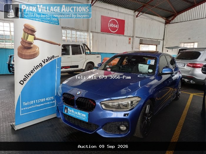 2017 BMW 118I M SPORT 5DR AT F20 (ODO : 255588)