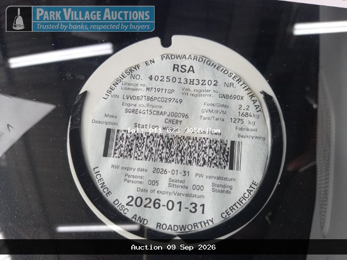 NATIONAL VEHICLE AUCTION