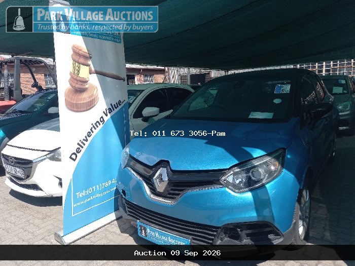 2016 RENAULT CAPTUR 900T EXPRESSION 5DR 66KW (ODO : 115101)