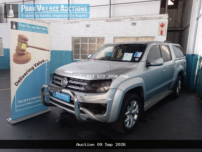 2017 VOLKSWAGEN AMAROK 3.0 TDI H-LINE 4MOT AT DC PU (ODO : 238813)