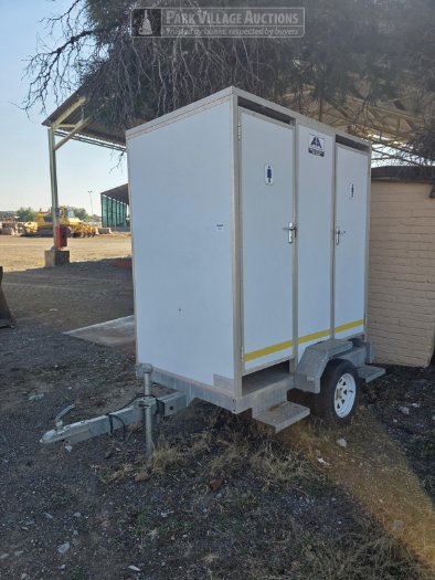 1 X ABSOLUTE ABLUTION WHITE PORTABLE TOILET