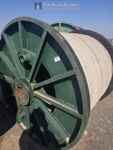 1 X STEEL WIRE ROPE AND STEEL DRUM