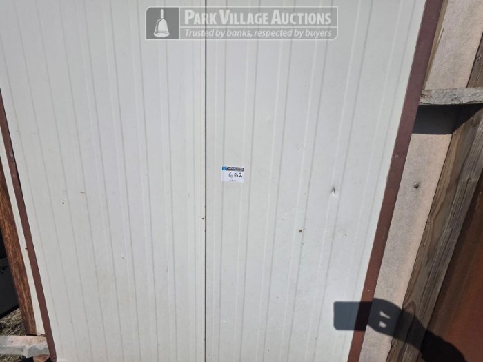 1 X READY BUILT 10M X 2M MOVABLE OFFICE - CANOPY NEEDS REPAIR