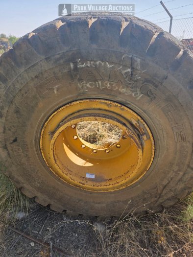 1 X TIRE AND RIM, 23.5 R25