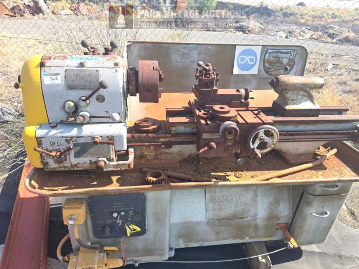 1 X LATHE - SCRAP METAL