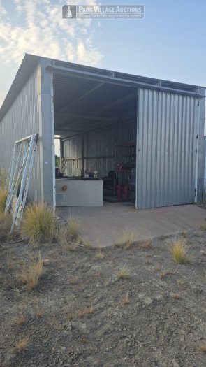 STORE WAREHOUSE STRUCTURE UNBOLT AT THE BASE - EXCLUDING CONTENTS