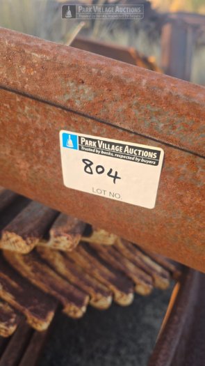 ASSORTED SUPPORT SETS, HMS HEAVY METAL STEELS REUSABLE - SCRAP