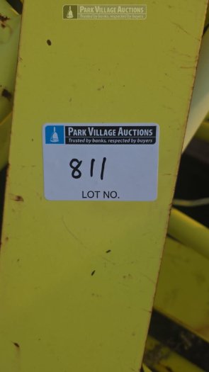 LOT ASSORTED SCRAP METAL, YELLOW LHD GUARD FRAMES