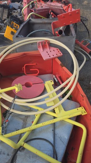 LOT ASSORTED RIG SPARES, LIKE NEW, 1 PIECE STILL IN CRATE