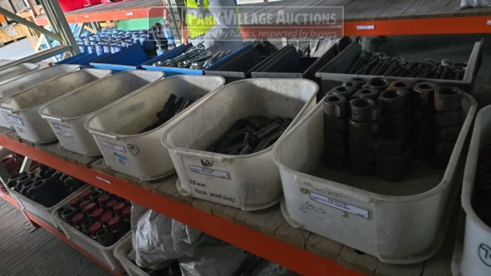 LOT BOLTS, FITTINGS, ANCHORS, EYE BOLTS ETC - EXCLUDING SHELVING