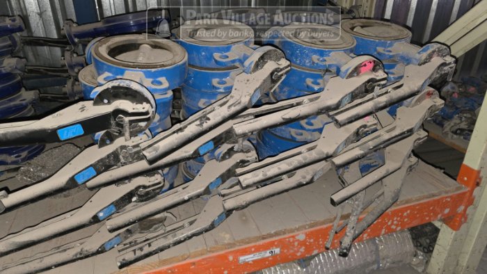 LOT 100MM, 150MM BUTTERFLY VALVES - EXCLUDING SHELVING
