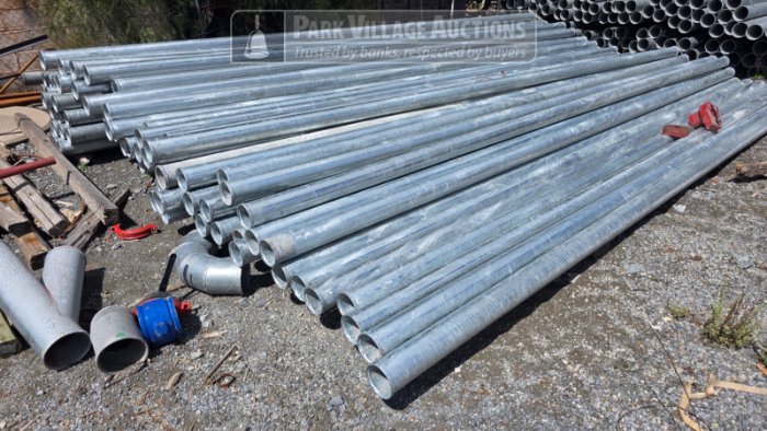 LOT VITOLIC 100MM PIPES