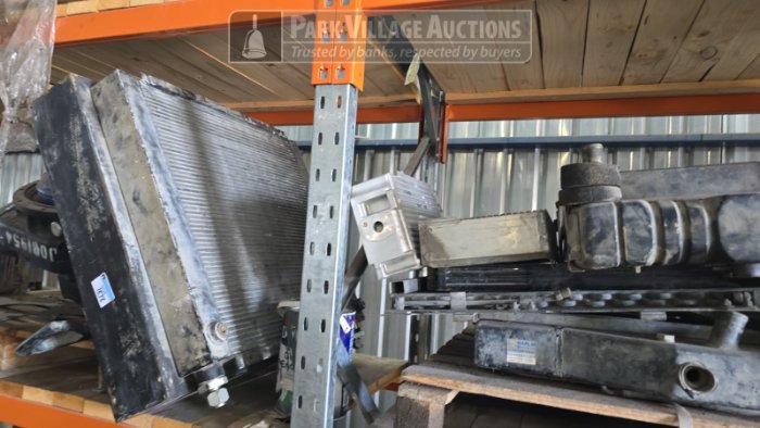 LOT ASSORTED RADIATORS AND INTERCOOLERS