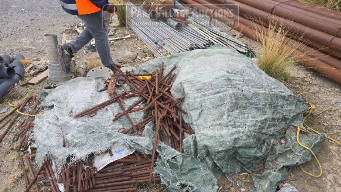 LOT ANCHORS, RODS, FITTINGS AND FLANGE FITTINGS