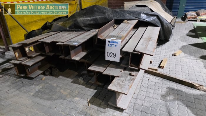22 X 6M STEEL I-BEAMS