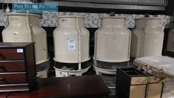 4 X GLT-25T 19.5M3 FIBREGLASS COOLING TOWERS