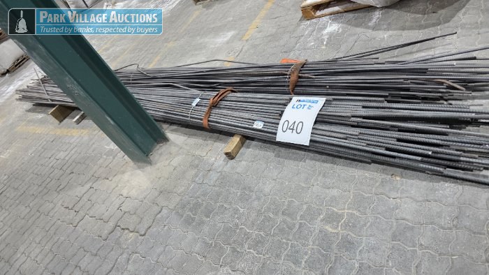 2 X BUNDLES OF 4.8M STEEL CONCRETE REINFORCEMENT RODS