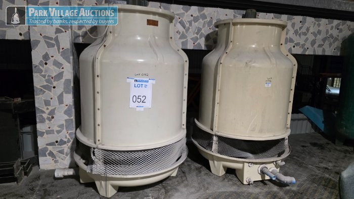 2 X GLT-25T 19.5M3 FIBREGLASS COOLING TOWERS