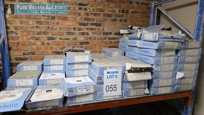 ASSORTED BOXES MOSAIC TILES - EXCLUDING SHELVING