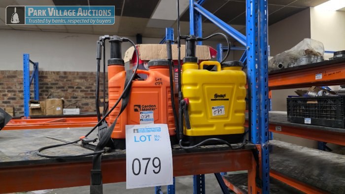 2 X ASSORTED MANUAL CHEMICAL SPRAYERS