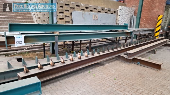ASSORTED STEEL I-BEAMS AND ASSORTED STEEL SCRAP