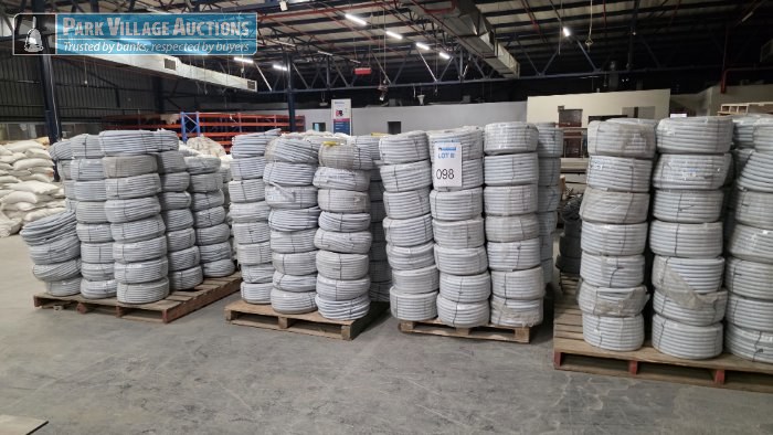 8 X PALLETS OF SPRAGUE FLEXIBLE ELECTRICAL CONDUIT