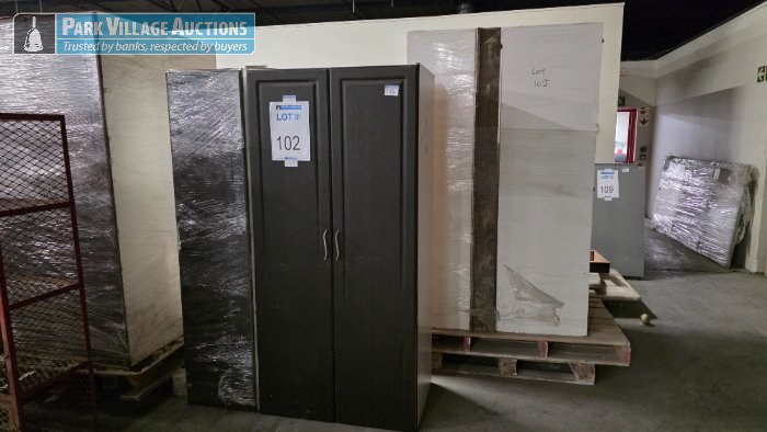 ASSORTED WOODEN CABINETS