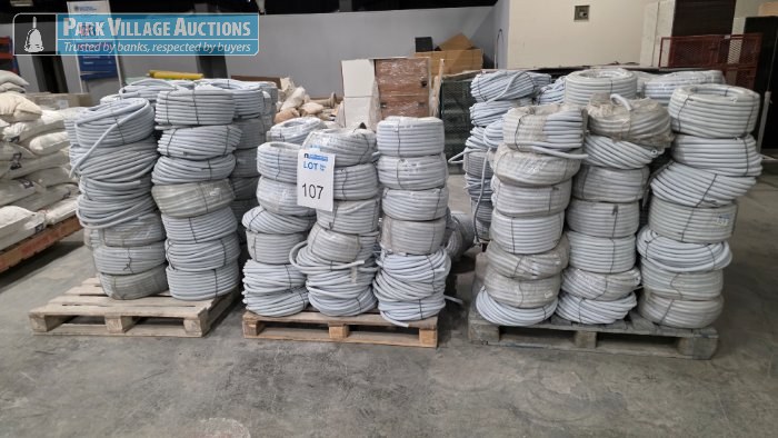 6 X PALLETS OF SPRAGUE FLEXIBLE ELECTRICAL CONDUIT