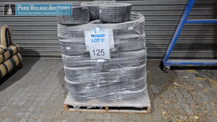 PALLET OF BLACK PVC FLEXI DUCTING