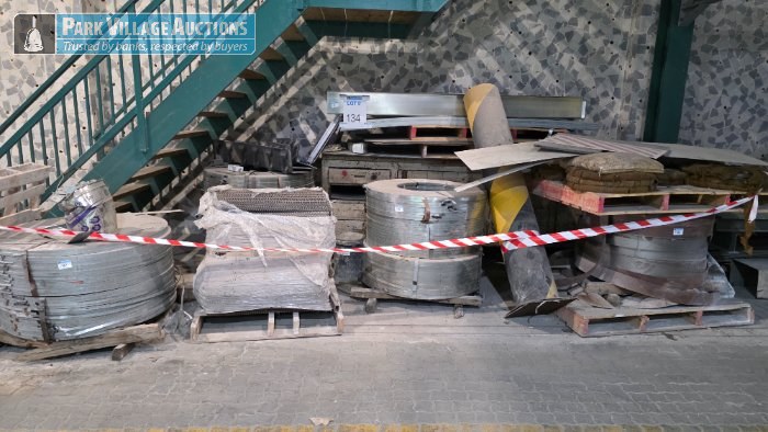 ASSORTED STEEL COILS FLAT SHEETS AND STEEL SCRAP
