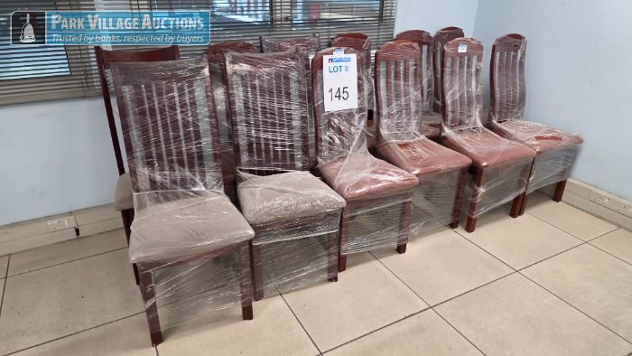 12 X ASSORTED WOODEN DINING CHAIRS