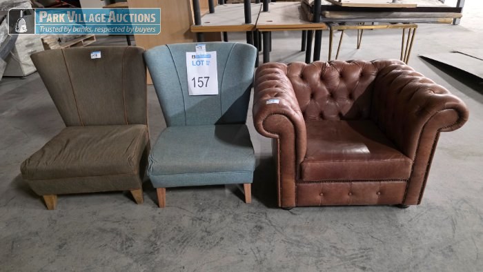3 X ASSORTED CHAIRS