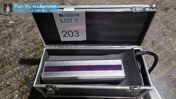 CYCJET ULTRAVIOLET LASER CODER COMPLETE WITH MAIN CONTROL POWER UNIT, UV LASER TUVE AND POWER SUPPLY, LASER SCAN HEAD, TOUCHSCREEN INTERFACE, CONNECTION CABLE