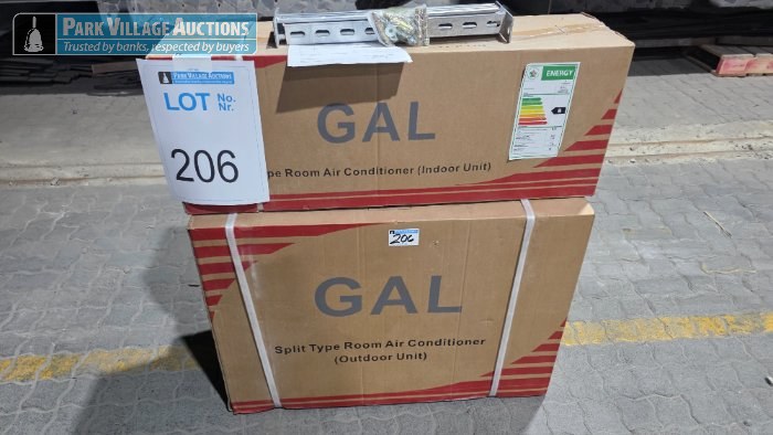 GAL SPLIT UNIT 18000 BTU OUTDOOR AND INDOOR AIR CONDITIONER UNITS