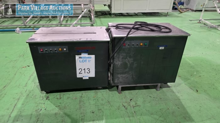 2 X STRAPPING MACHINES