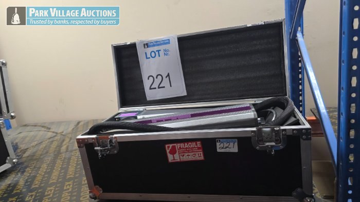 CYCJET ULTRAVIOLET LASER CODER COMPLETE WITH MAIN CONTROL POWER UNIT, UV LASER TUVE AND POWER SUPPLY, LASER SCAN HEAD, TOUCHSCREEN INTERFACE, CONNECTION CABLE