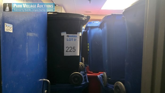 ASSORTED WHEELIE BINS